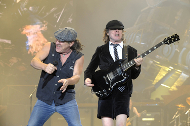 Brian Johnson, Angus Young