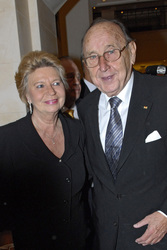 Hans-Dietrich Genscher und Frau Barbara