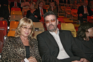 Günther Klum mit Partnerin