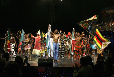 'Afrika! Afrika!''-Ensemble
