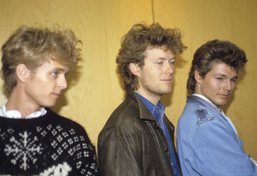 Pressetermin mit a-ha in London
