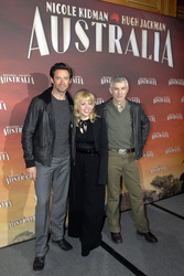 Hugh Jackman, Catherine Martin, Baz Luhrmann