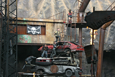 Das Team der Stuntshow