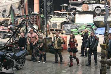 Das Team der Stuntshow