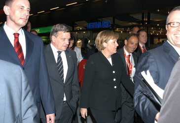 Angela Merkel, Hartmut Mehdorn