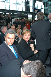 Klaus Wowereit, Angela Merkel