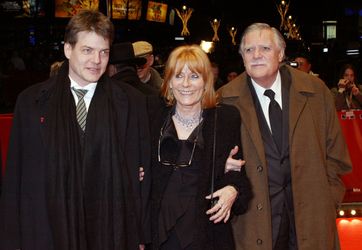 Helga und Michael Ballhaus mit Sohn