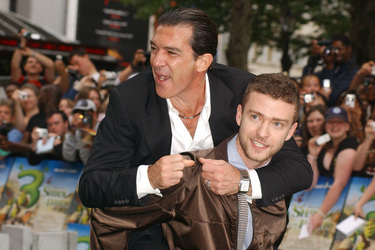 Antonio Banderas, Justin Timberlake