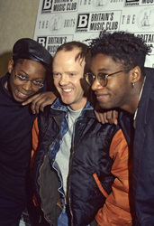 Photocall mit Beats International feat. Jimmy Somerville in London