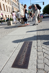 Verlauf der Berliner Mauer