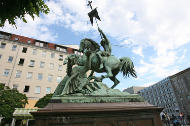 Denkmal im Nikolaiviertel