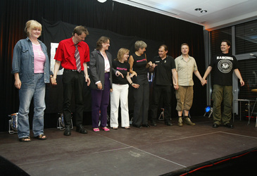 Ping Piepenbrink, Ecki Crash, Ilse Impossible, Claudia Puzik, Claudia Ketteler, Joe Bloeck, Wolfgang Grieger, Nico Walser