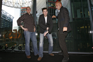 Peter Bouckaert, Greg Timmermans, Nic Balthazar