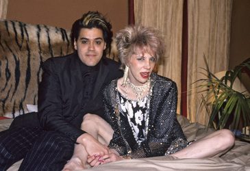 Photoshooting mit Angela Bowie in London