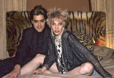 Photoshooting mit Angela Bowie in London