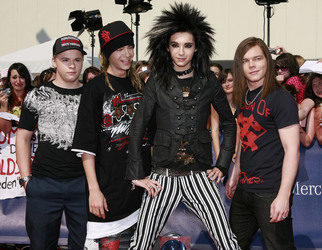 Gustav Schäfer, Tom Kaulitz, Bill Kaulitz, Georg Listing (Tokio Hotel)