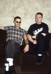 Photoshooting mit Bronski Beat in London