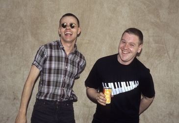 Photoshooting mit Bronski Beat in London