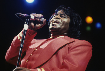 Konzert von James Brown in Birmingham