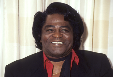 Pressetermin mit James Brown in London