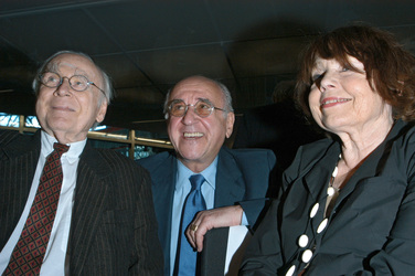 Vicco von Bülow / Loriot mit Gattin, Alfred Biolek