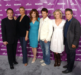 Mark Sheppard, Lucy Lawless, Mary McDonnell, Jamie Bamber, Katee Sackhoff, Edward James Olmos
