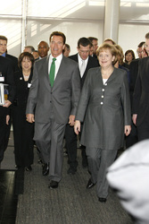 Arnold Schwarzenegger, Angela Merkel