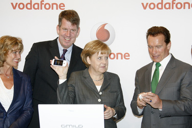 Dagmar G. Wöhrl, Friedrich Joussen, Angela Merkel, Arnold Schwarzenegger