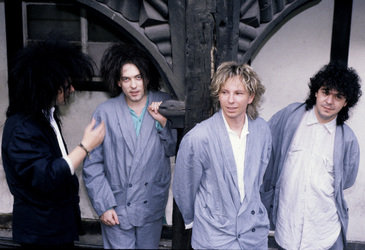 Fototermin mit The Cure in London