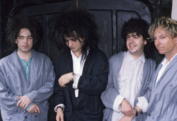 Fototermin mit The Cure in London