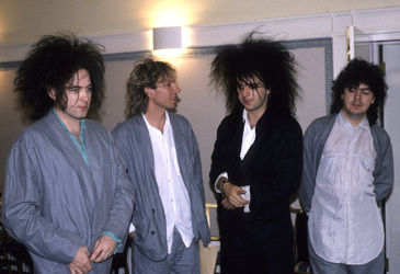 Fototermin mit The Cure in London