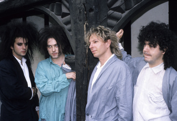 Fototermin mit The Cure in London