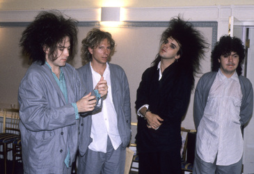 Fototermin mit The Cure in London