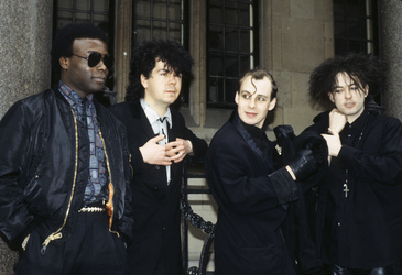 Pressetermin mit The Cure in London