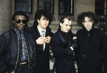 Pressetermin mit The Cure in London