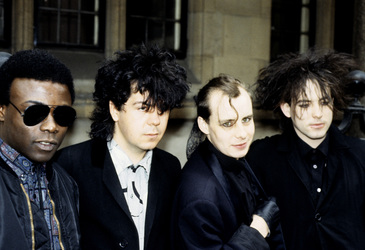 Pressetermin mit The Cure in London