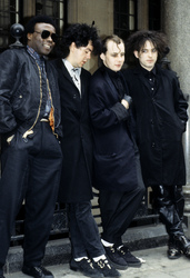 Pressetermin mit The Cure in London