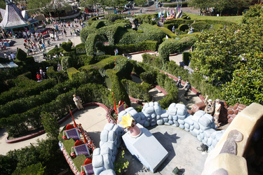 Alice im Wunderland Labyrinth