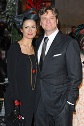 Colin Firth mit Gattin Livia