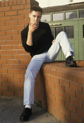 Photoshooting mit Roddy Frame in London