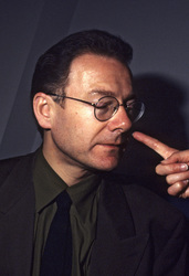 Pressetermin mit Robert Fripp und Toyah Willcox in London