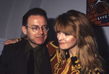 Pressetermin mit Robert Fripp und Toyah Willcox in London