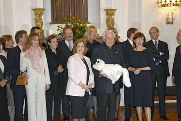 Thomas Fuchsberger mit Ehefrau, Heide Simonis, Joachim Fuchsberger mit Ehefrau Gundula, Eva Luise Köhler