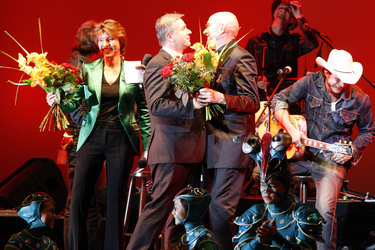Bettina Böttinger, Klaus Wowereit, Ralph Morgenstern