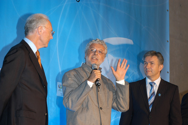 Klaus Wowereit, André Heller, Franz Beckenbauer