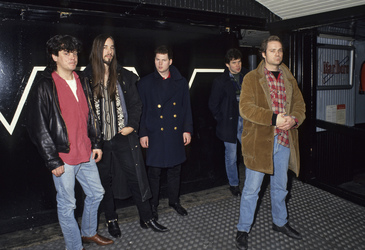 Photoshooting mit The Tragically Hip in Hamburg