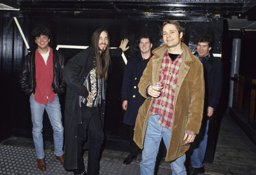 Photoshooting mit The Tragically Hip in Hamburg