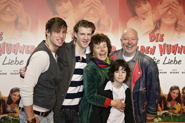 Bill Mockridge mit Frau Margie und den Söhnen Matt, Liam und Luke