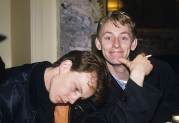 Pressetermin mit Then Jerico in London