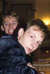 Pressetermin mit Then Jerico in London